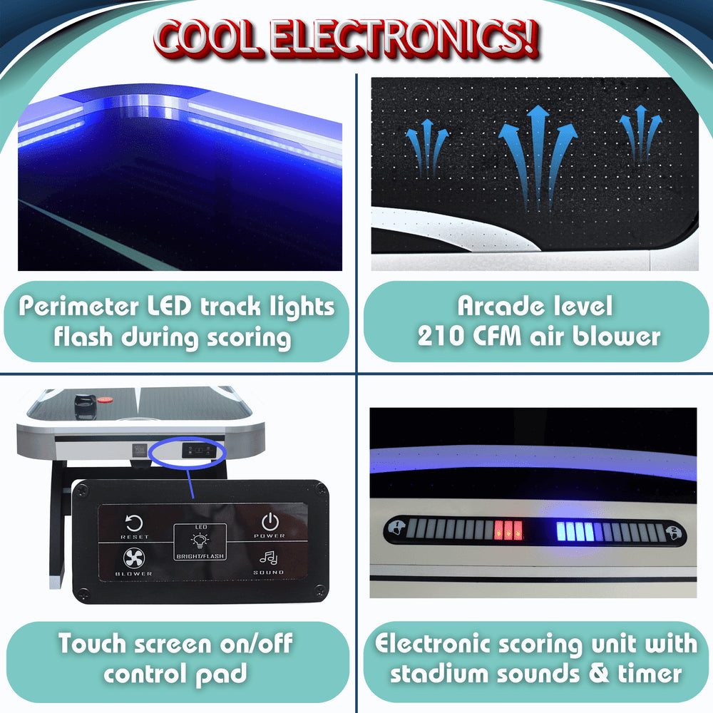 Slap Shot 7' Air Hockey Table-Air Hockey Tables-Freetime Fun-No Thank You-Game Room Shop