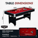 Spartan 6-ft Pool Table with Table Tennis Top-Multi-Game Tables-Hathaway Games-Game Room Shop