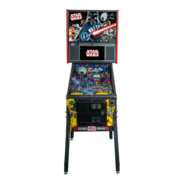 Stern Star Wars Comic Art Premium Pinball Machine-Pinball Machines-Stern-Game Room Shop