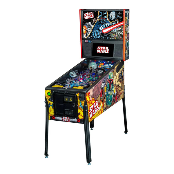 Stern Star Wars Comic Art Premium Pinball Machine-Pinball Machines-Stern-Game Room Shop