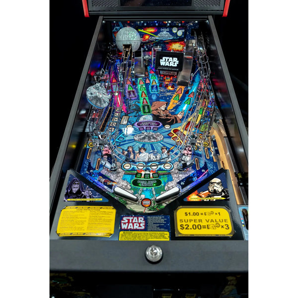 Stern Star Wars Comic Art Premium Pinball Machine-Pinball Machines-Stern-Game Room Shop