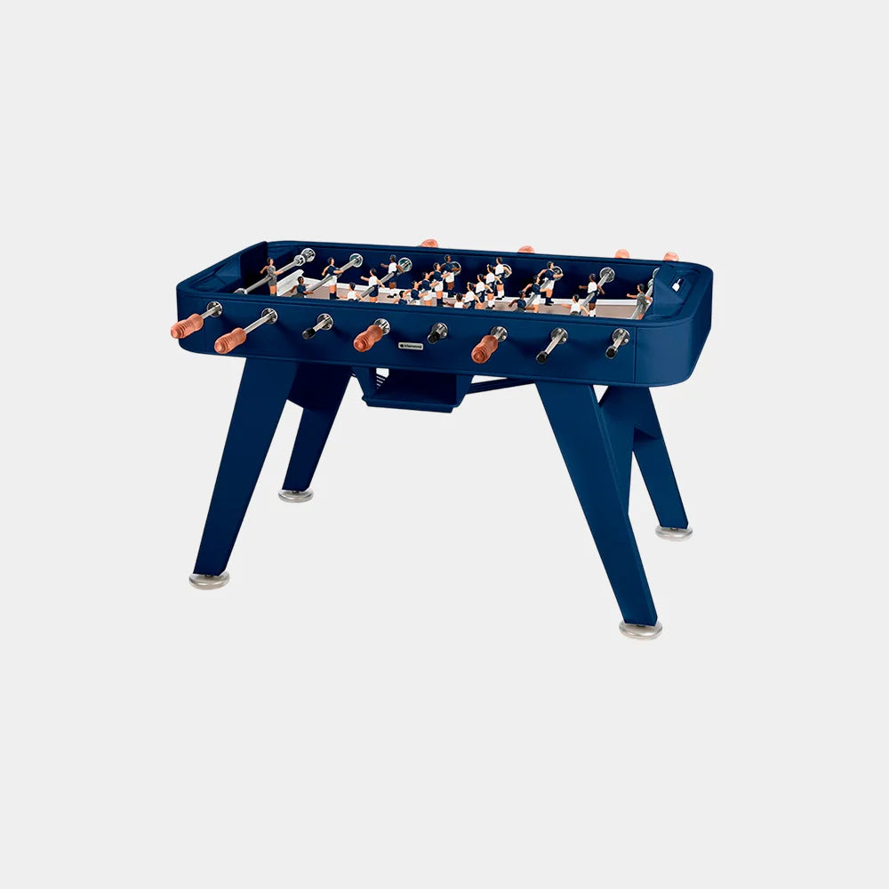 RS Barcelona RS2 Indoor/Outdoor Foosball Table-Foosball Table-RS Barcelona-Iron (Good for Indoor Use)-Steel Blue (MTO)-Game Room Shop