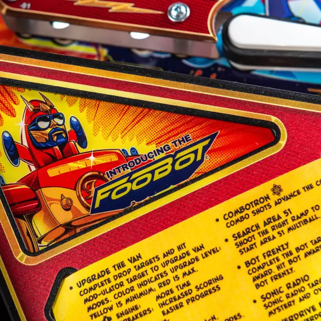 Stern Foo Fighters Premium Pinball Machine-Pinball Machines-Stern-Game Room Shop