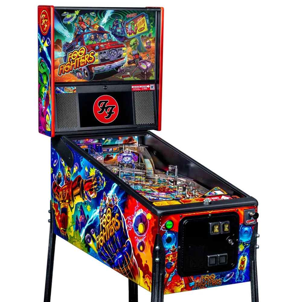 Stern Foo Fighters Pro Pinball Machine-Pinball Machines-Stern-Game Room Shop