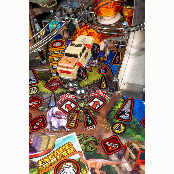 Stern Jurassic Park Premium Pinball Machine-Pinball Machines-Stern-Game Room Shop