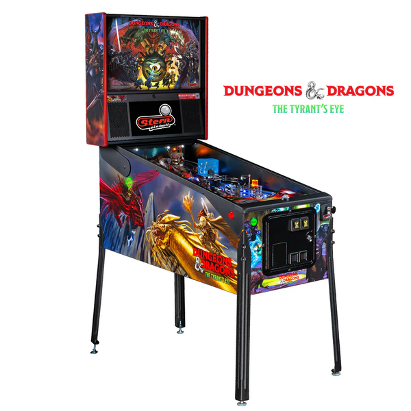 Stern Dungeons & Dragons: The Tyrant's Eye Pinball Machine-Pinball Machines-Stern Pinball-Pro-Game Room Shop