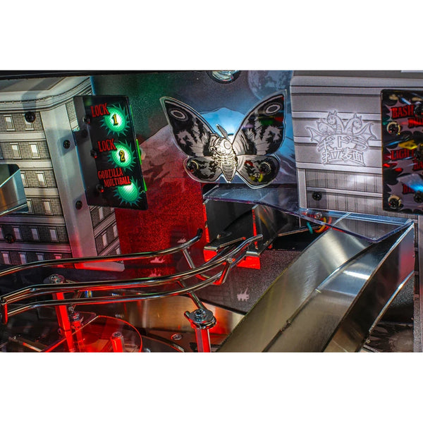 Stern Godzilla 70th Anniversary Premium Edition Pinball Machine-Pinball Machines-Stern-Game Room Shop