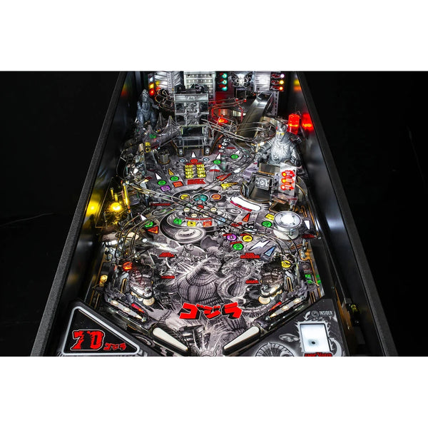 Stern Godzilla 70th Anniversary Premium Edition Pinball Machine-Pinball Machines-Stern-Game Room Shop