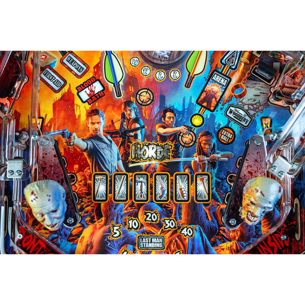 Stern The Walking Dead Remastered Pinball Machine-Pinball Machines-Stern Pinball-Game Room Shop