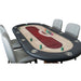 BBO Poker Tables The Stratton Poker Table-Poker & Game Tables-BBO Poker Tables-Black Walnut-No Thank You-Game Room Shop