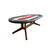 BBO Poker Tables The Stratton Poker Table-Poker & Game Tables-BBO Poker Tables-Black Walnut-No Thank You-Game Room Shop