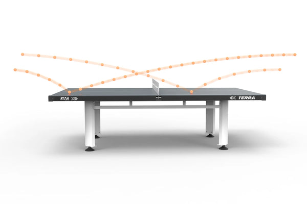 STAG Terra Outdoor Stationary Table Tennis Table-Table Tennis Table-Kettler-Game Room Shop