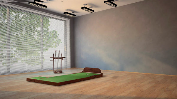 Brunswick TOG-Maxwell 3' X 9' Espresso-Golf-Brunswick-Game Room Shop