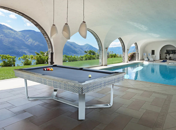 Brunswick Billiards The Bali 8' Pool Table-Billiard Tables-Brunswick-Simonis Slate Grey-Game Room Shop