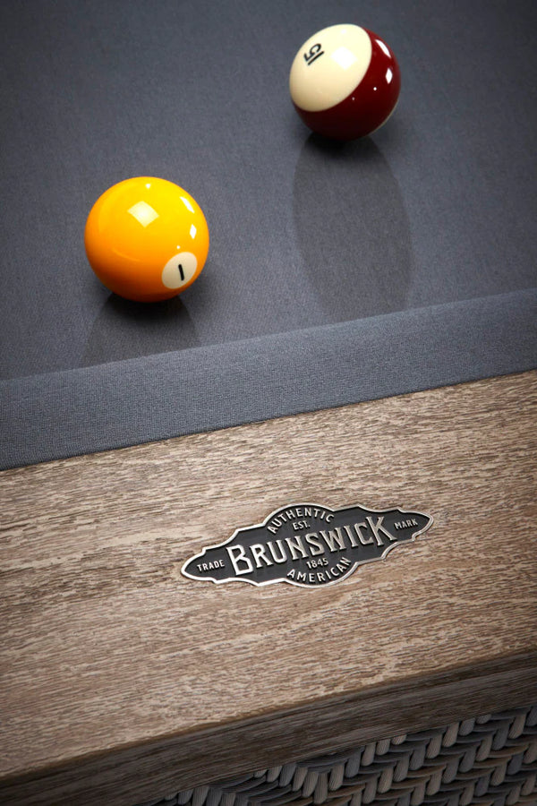 Brunswick Billiards The Bali 8' Pool Table-Billiard Tables-Brunswick-Simonis Slate Grey-Game Room Shop