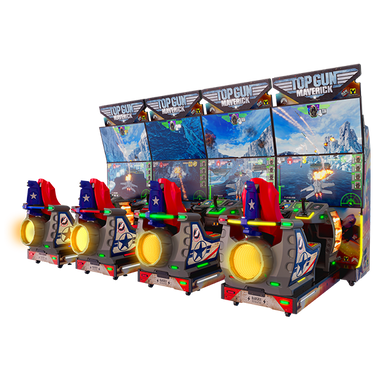 Raw Thrills Top Gun Maverick Arcade Game – Standard Version-Arcade Games-Raw Thrills-Game Room Shop
