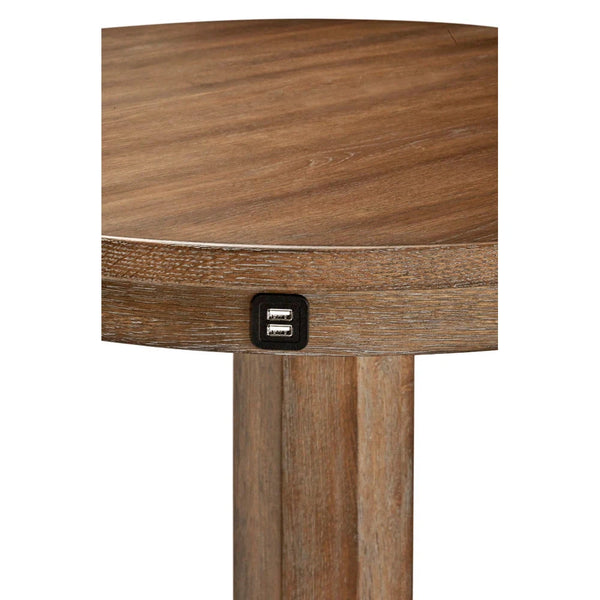 Brunswick Traditional Pub Table with USB Port-Pub Tables-Brunswick-Espresso-Game Room Shop
