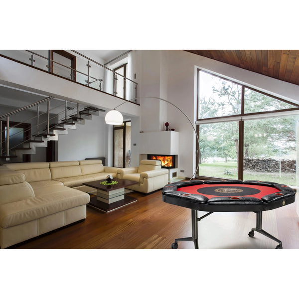 Triton Classic Folding 8 Player Poker Table-Poker & Game Tables-Triton Poker Tables-Game Room Shop