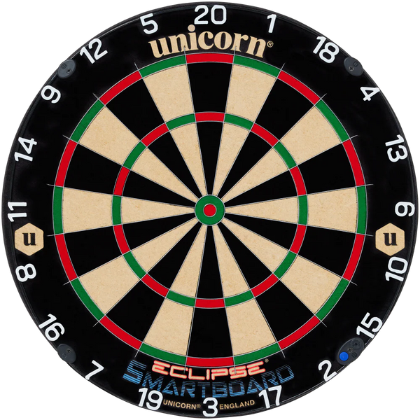 Unicorn Eclipse Smartboard Steel Tip Dartboard-Dartboard-Cue and Case-Game Room Shop
