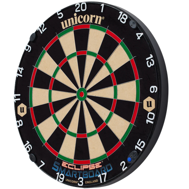 Unicorn Eclipse Smartboard Steel Tip Dartboard-Dartboard-Cue and Case-Game Room Shop