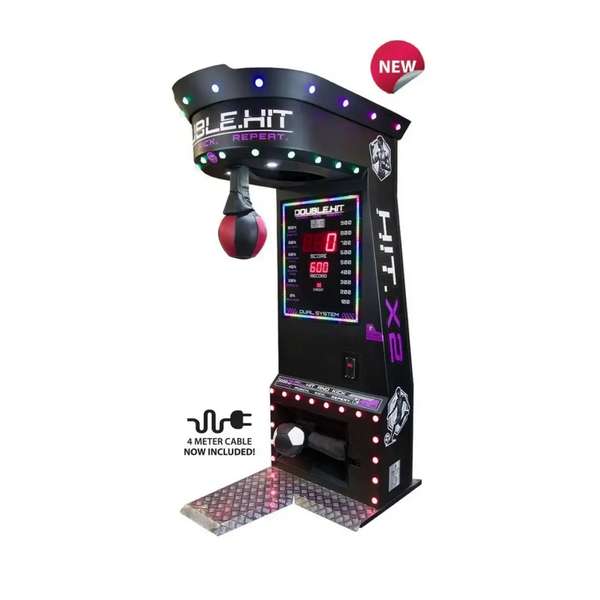 Uplay America Combo Double Hit Matte Airbrush Boxer & Kicker Arcade Machine-Arcade Games-Uplay America-Game Room Shop