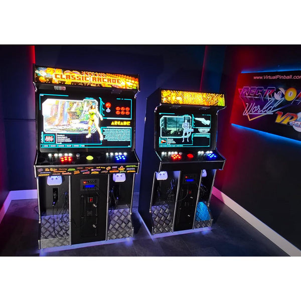 Upright 2-Player Arcade Multicade-Arcade Games-VPCabs-32" Upright 2-Player Arcade Multicade-1TB Batocera 60K Games (Raspberry Pi Edition)-Game Room Shop