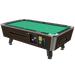 Valley Panther ZD-12X Coin-Operated Pool Table-Billiard Tables-Valley-Dynamo-88 Inches-Dakar Ebony-Game Room Shop