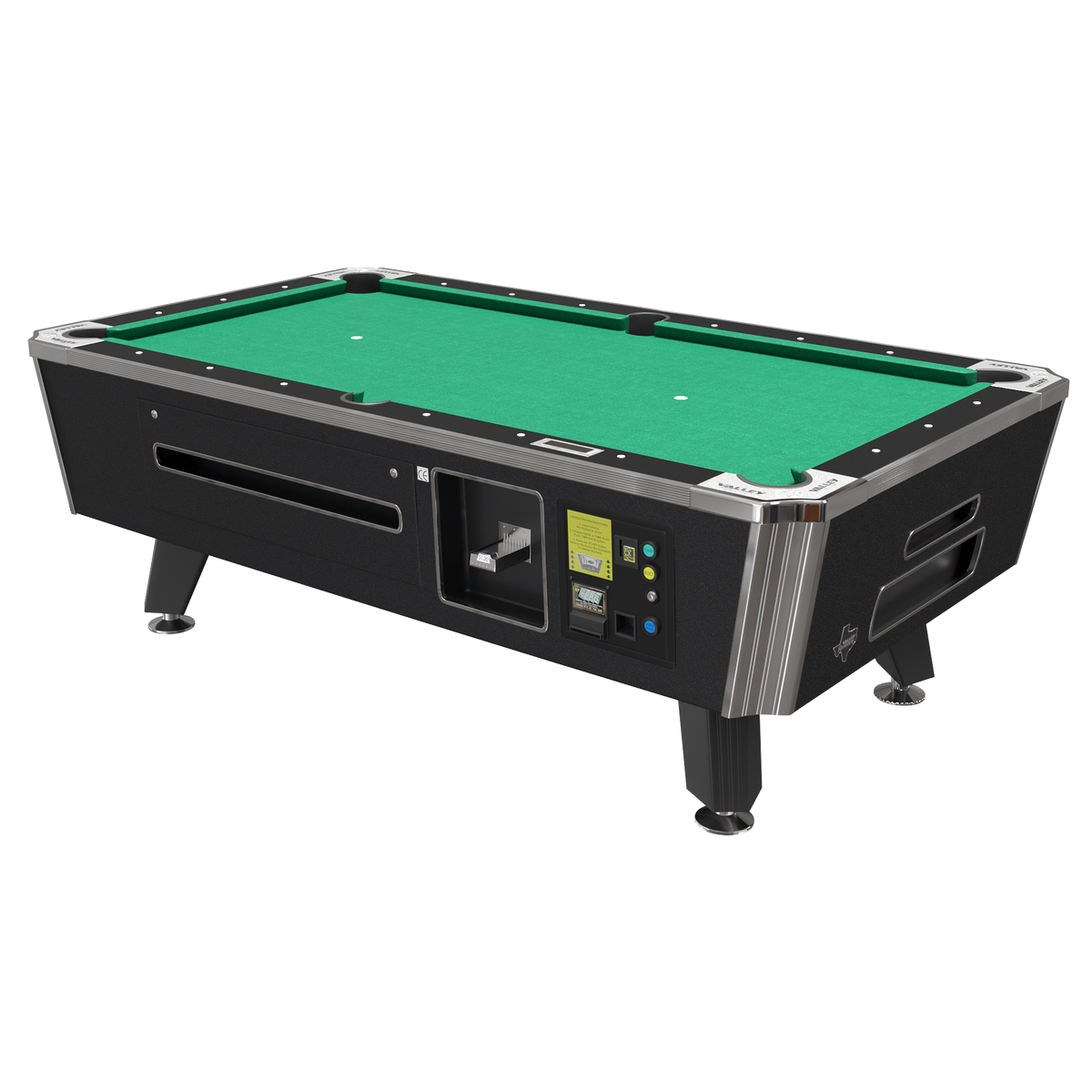Valley Panther ZD-12X Coin-Operated Pool Table — Game Room Shop
