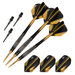 Viper Black Flux 90% Tungsten Steel or Soft Tip Conversion Darts 20 Grams-Darts-Game Room Shop-Gold-Game Room Shop