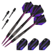 Viper Black Flux 90% Tungsten Steel or Soft Tip Conversion Darts 20 Grams-Darts-Game Room Shop-Purple-Game Room Shop