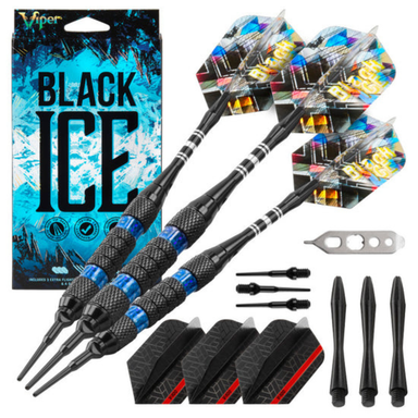 Viper Black Ice Soft Tip Darts-Darts-GLD Products-Blue-16 Grams-Game Room Shop