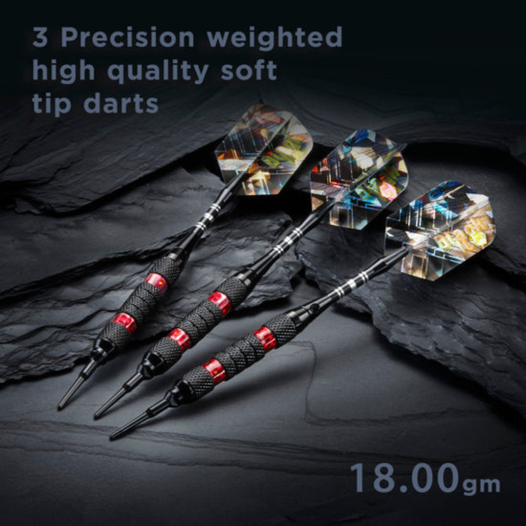 Viper Black Ice Soft Tip Darts-Darts-GLD Products-Red-16 Grams-Game Room Shop
