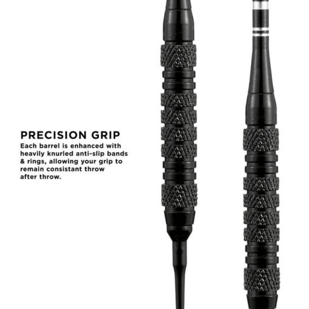 Viper Black Magic Soft Tip Darts 18 Grams-Darts-GLD Products-10 Knurled Rings-Game Room Shop