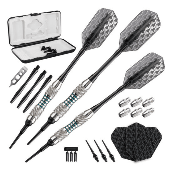 Viper Bobcat Adjustable Soft Tip Darts 16-19 Grams-Darts-GLD Products-16-18g-Green-Game Room Shop