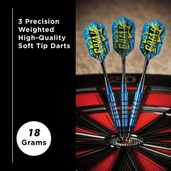 Viper Comix BAM! Soft Tip Darts Blue 18 Grams-Darts-Game Room Shop-Game Room Shop