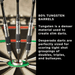 Viper Desperado 80% Tungsten Steel Tip Darts Death Mark 24 Grams-Darts-GLD Products-Game Room Shop