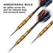 Viper Elite Brass Steel Tip Darts-Darts-GLD Products-24g-Game Room Shop