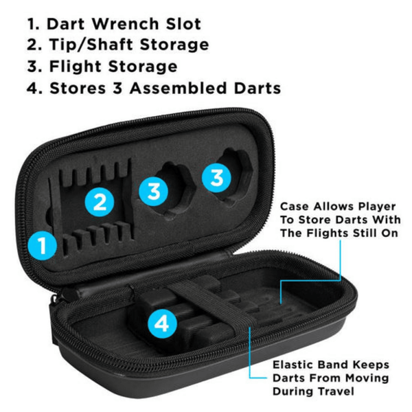 Viper Jaguar 80% Tungsten Soft Tip Darts 18 Grams-Darts-GLD Products-Silver Barrel-Game Room Shop