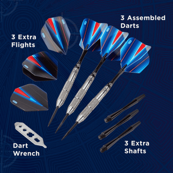 Viper Sidewinder Darts 80% Tungsten Steel Tip Darts-Darts-GLD Products-21g-Game Room Shop