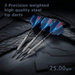 Viper Sidewinder Darts 80% Tungsten Steel Tip Darts-Darts-GLD Products-21g-Game Room Shop