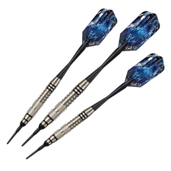 Viper Silver Thunder Soft Tip Darts-Darts-Game Room Shop-18g (2 Knurled Rings)-Game Room Shop