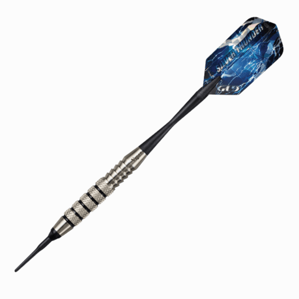 Viper Silver Thunder Soft Tip Darts-Darts-Game Room Shop-18g (5 Knurled Rings)-Game Room Shop