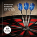 Viper Silver Thunder Soft Tip Darts-Darts-Game Room Shop-18g (5 Knurled Rings)-Game Room Shop