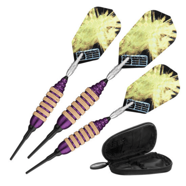Viper Spinning Bee Soft Tip Darts 16 Grams-Darts-GLD Products-Purple-Game Room Shop