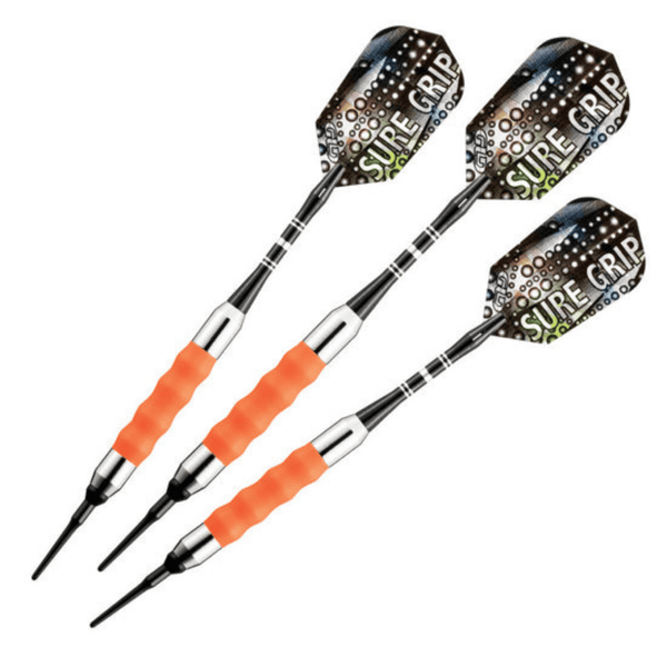 Viper Sure Grip Soft Tip Darts-Darts-GLD Products-Orange-16g-Game Room Shop