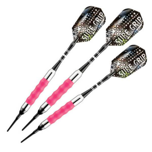 Viper Sure Grip Soft Tip Darts-Darts-GLD Products-Pink-16g-Game Room Shop