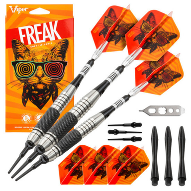 Viper The Freak Soft Tip Darts 18 Grams-Darts-GLD Products-Grooved-Game Room Shop