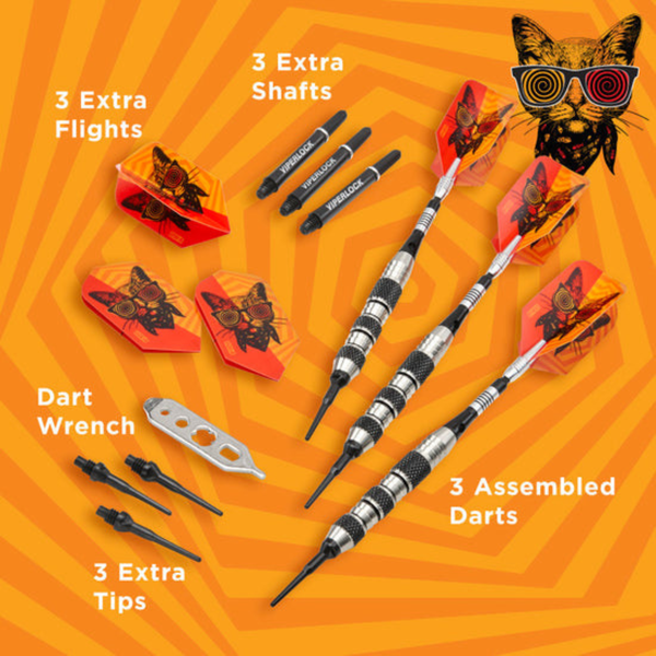 Viper The Freak Soft Tip Darts 18 Grams-Darts-GLD Products-Shark Fin-Game Room Shop