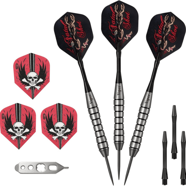 Viper Underground Steel Tip Darts Fatal Shot 24 Grams-Darts-GLD Products-Game Room Shop