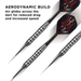 Viper Underground Steel Tip Darts Fatal Shot 24 Grams-Darts-GLD Products-Game Room Shop